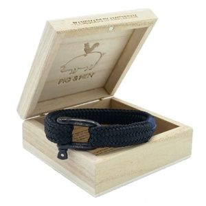 Pig & Hen Gorgeous George Men's Bracelet (Black)